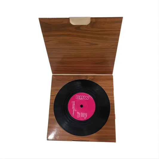 Vinyl Record Coasters (6)