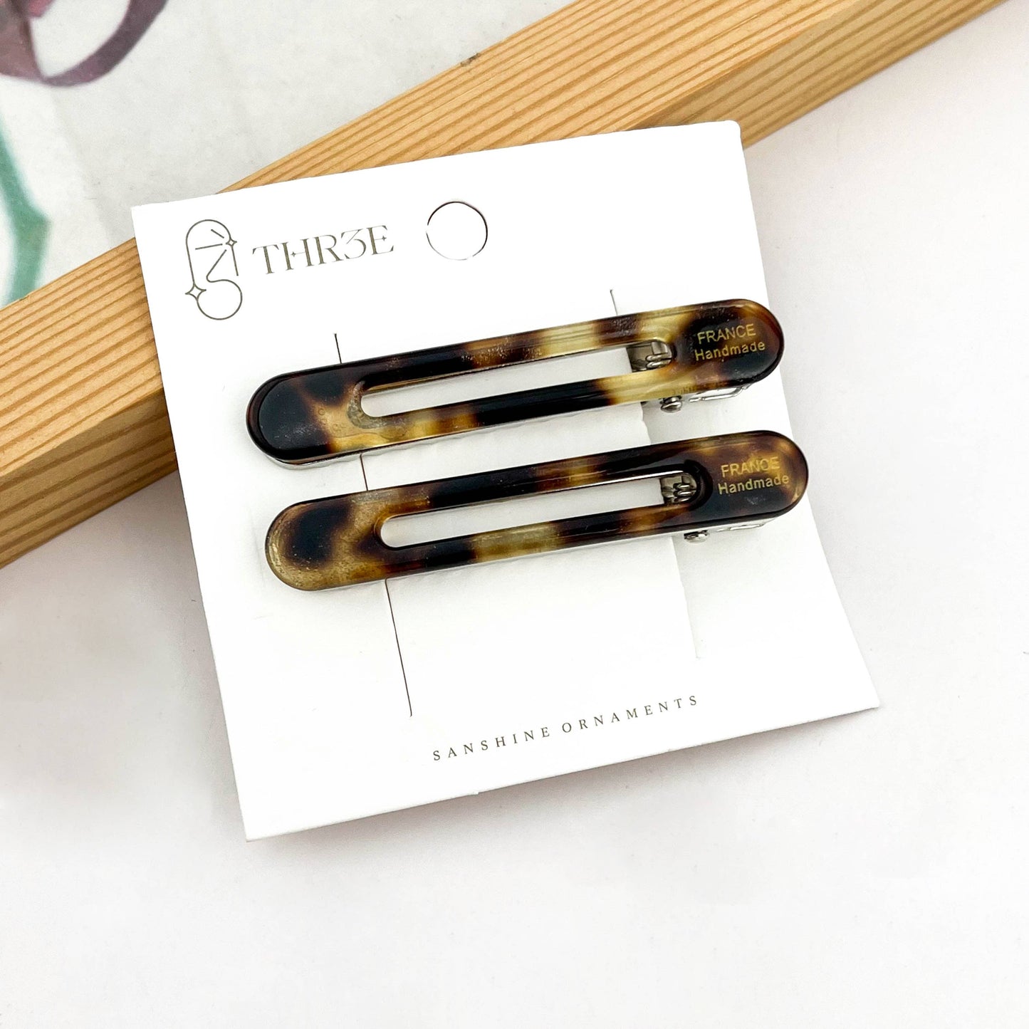 Hollow Oval Hair Clip Set