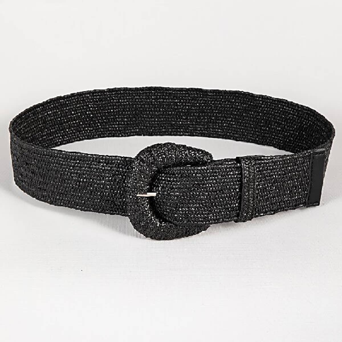 Elastic Braided Buckle Belt