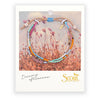 Love/Rhodochrosite/Gold Bracelet