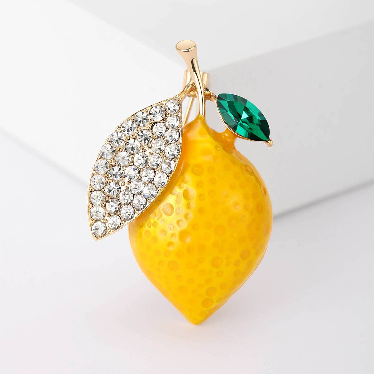 Bright Lemon Brooch