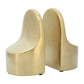 Gold Ceramic Bookends (Set of 2)