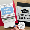 Graduation Waterfall Gift Card Holder - Black Cardstock