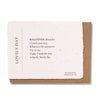 Lovely Day: Plantable Wildflower Friendship Card
