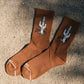 Cactus Taco Western Crew Socks - Purpose + Passion Boutique