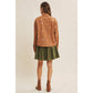 Cafe Latte Embroidery Cotton Twill Utility Jacket - Purpose + Passion Boutique