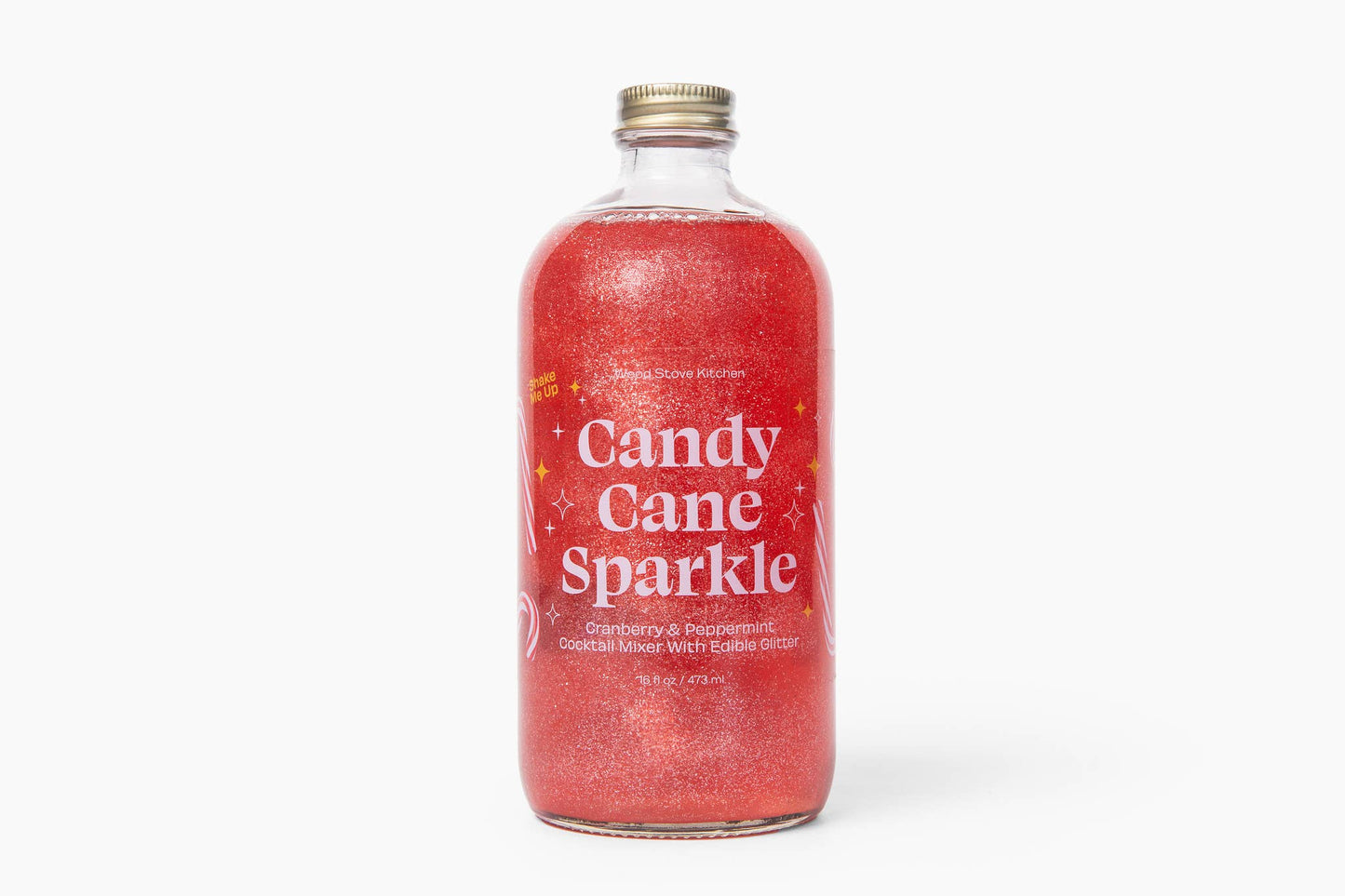 Candy Cane Sparkle Cocktail & Mocktail Mixer, 16 fl oz - Purpose + Passion Boutique