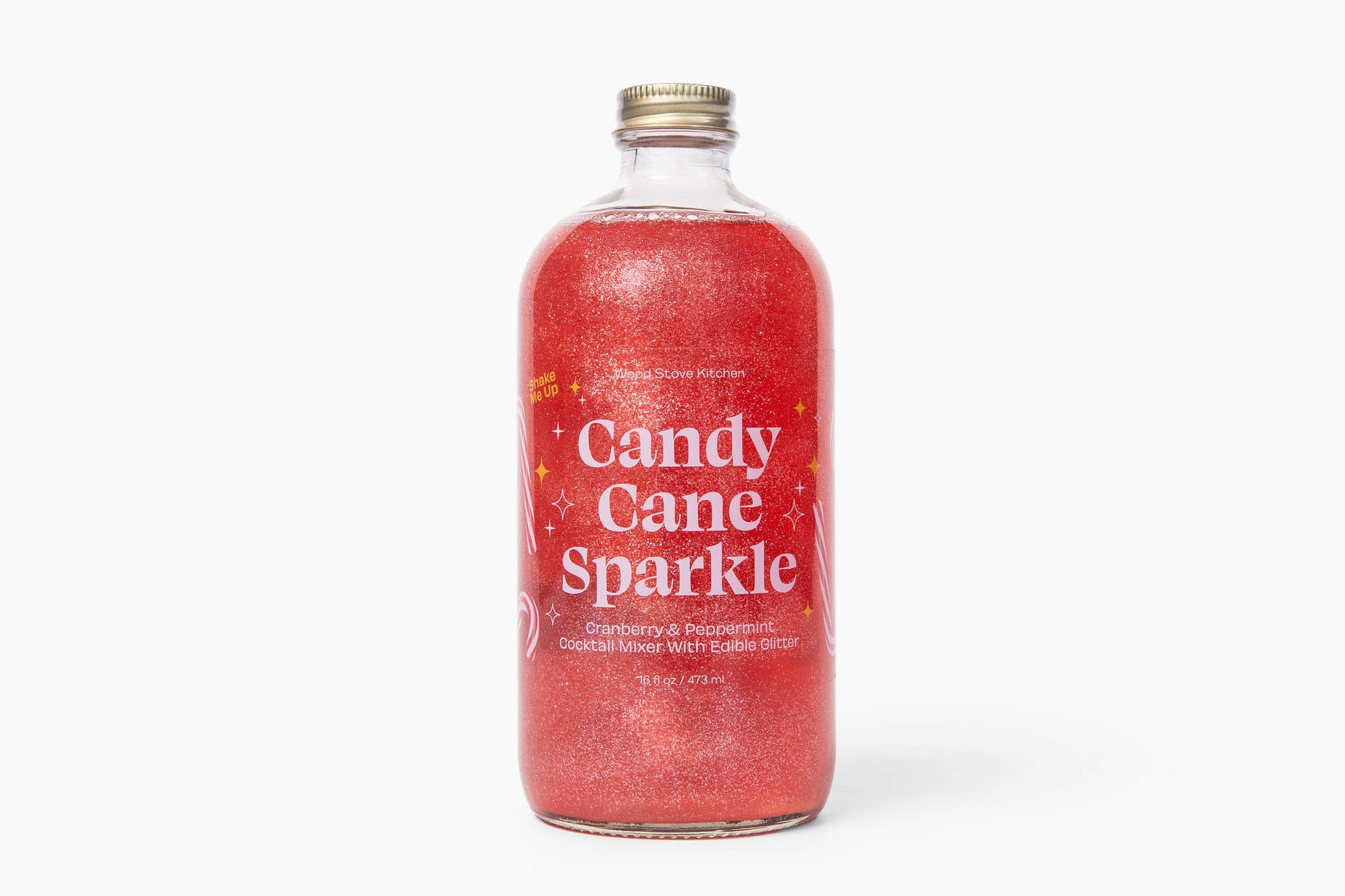 Candy Cane Sparkle Cocktail & Mocktail Mixer, 16 fl oz - Purpose + Passion Boutique