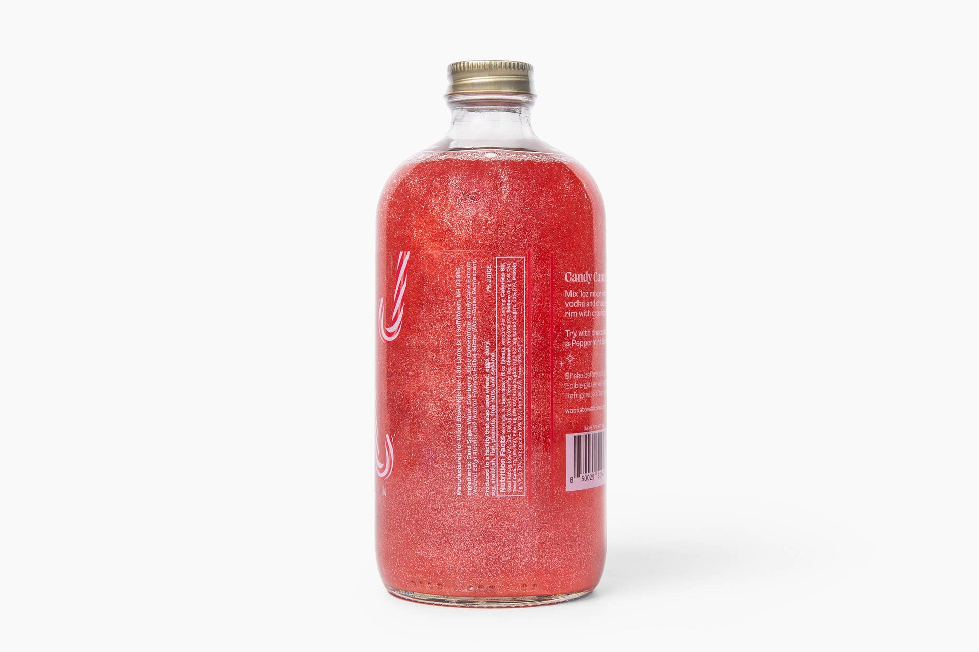 Candy Cane Sparkle Cocktail & Mocktail Mixer, 16 fl oz - Purpose + Passion Boutique