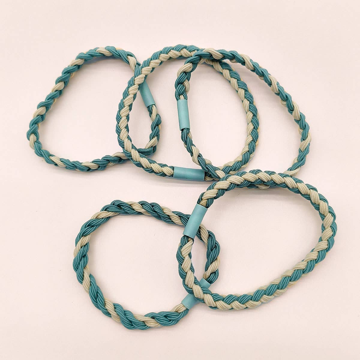 Candy Color Twisted Hair Ties (5pc) - Purpose + Passion Boutique