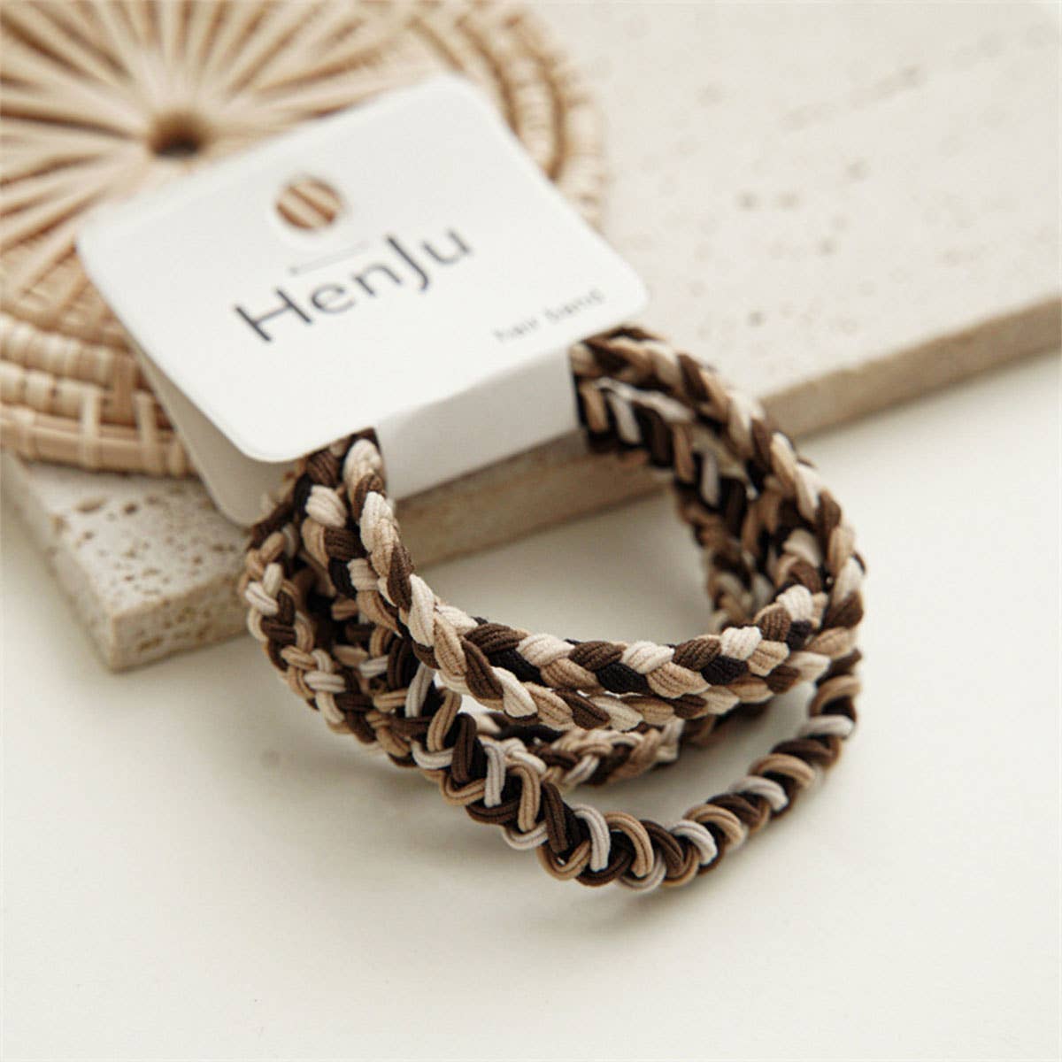 Candy Color Twisted Hair Ties (5pc) - Purpose + Passion Boutique
