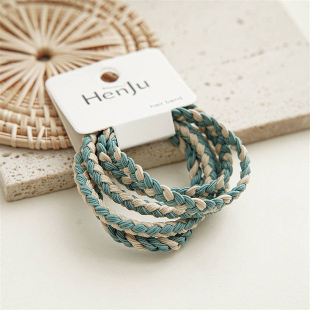 Candy Color Twisted Hair Ties (5pc) - Purpose + Passion Boutique