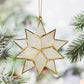 Capiz 3D Star Ornament - Purpose + Passion Boutique