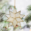 Capiz 3D Star Ornament - Purpose + Passion Boutique