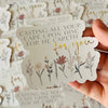 Casting all Your Care Gold Foil Sticker - Purpose + Passion Boutique