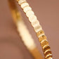 18K Gold Plated Waterproof Stainless Steel Bangle