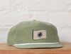 Texas Lone Star Flag Rope Sage Snapback