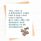 The Goodest Card for Dog Mom