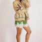Desert Bird Knit Zip Cardigan