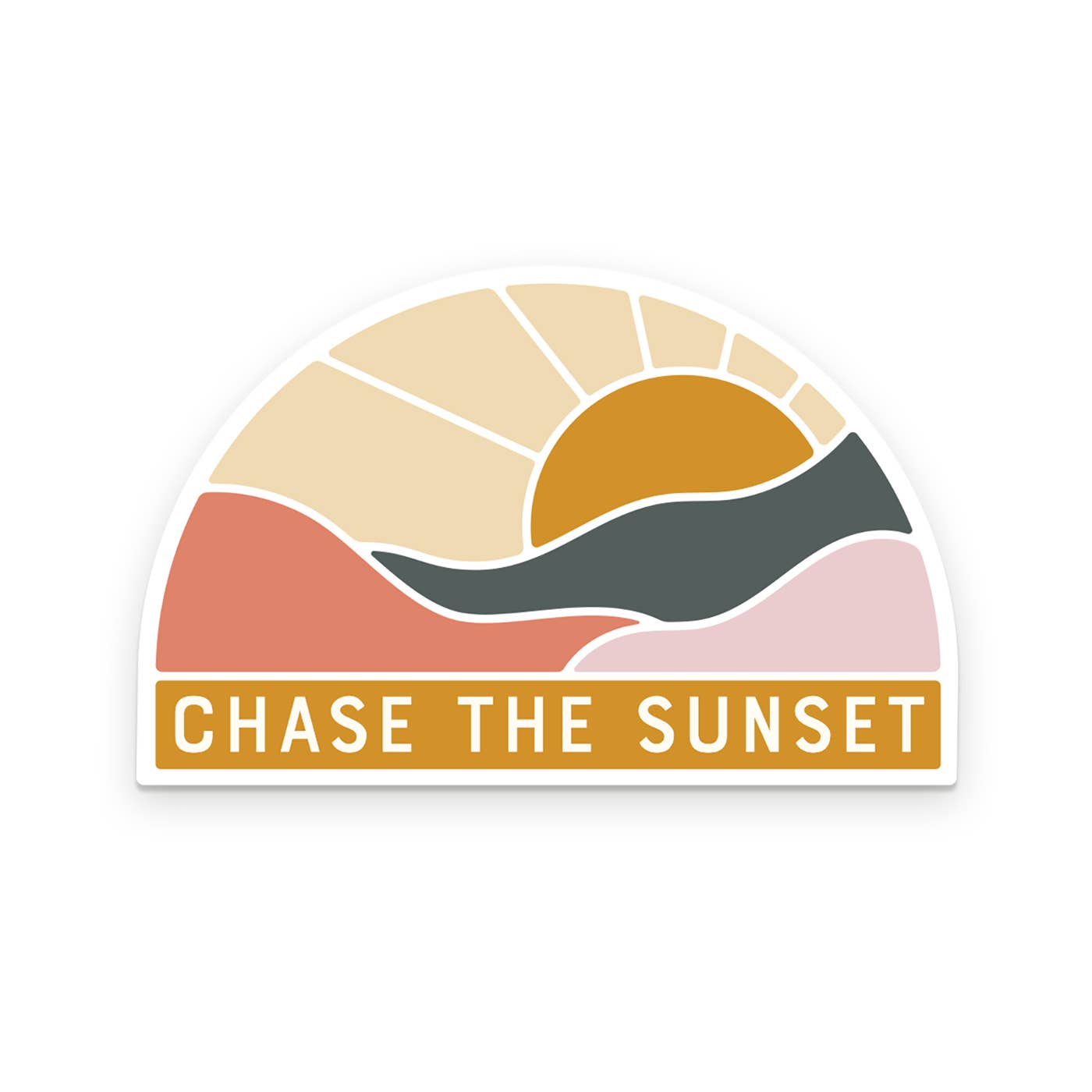 Chase The Sunset Sticker - Purpose + Passion Boutique