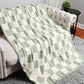 Checkerboard Patterned Throw Blanket - Purpose + Passion Boutique