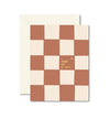 Checkerboard Thank You Greeting Card - Purpose + Passion Boutique