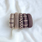 Checkered/Plaid/Stripes Seamless Hair Tie (Set of 5) - Purpose + Passion Boutique