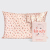 Cherry Print Satin Pillowcase Standard - Purpose + Passion Boutique