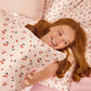 Cherry Print Satin Pillowcase Standard - Purpose + Passion Boutique