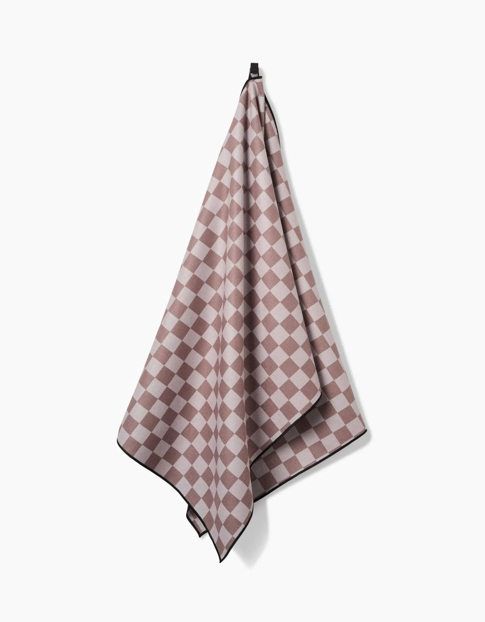 Chic Checker Yoga Towel - Purpose + Passion Boutique