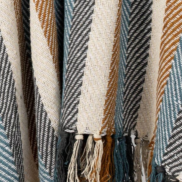 Choolha Winter Stripe Blanket - Purpose + Passion Boutique