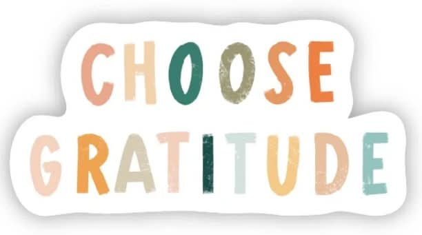 Choose Gratitude - Purpose + Passion Boutique