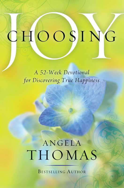 Choosing Joy by Angela Thomas - Purpose + Passion Boutique
