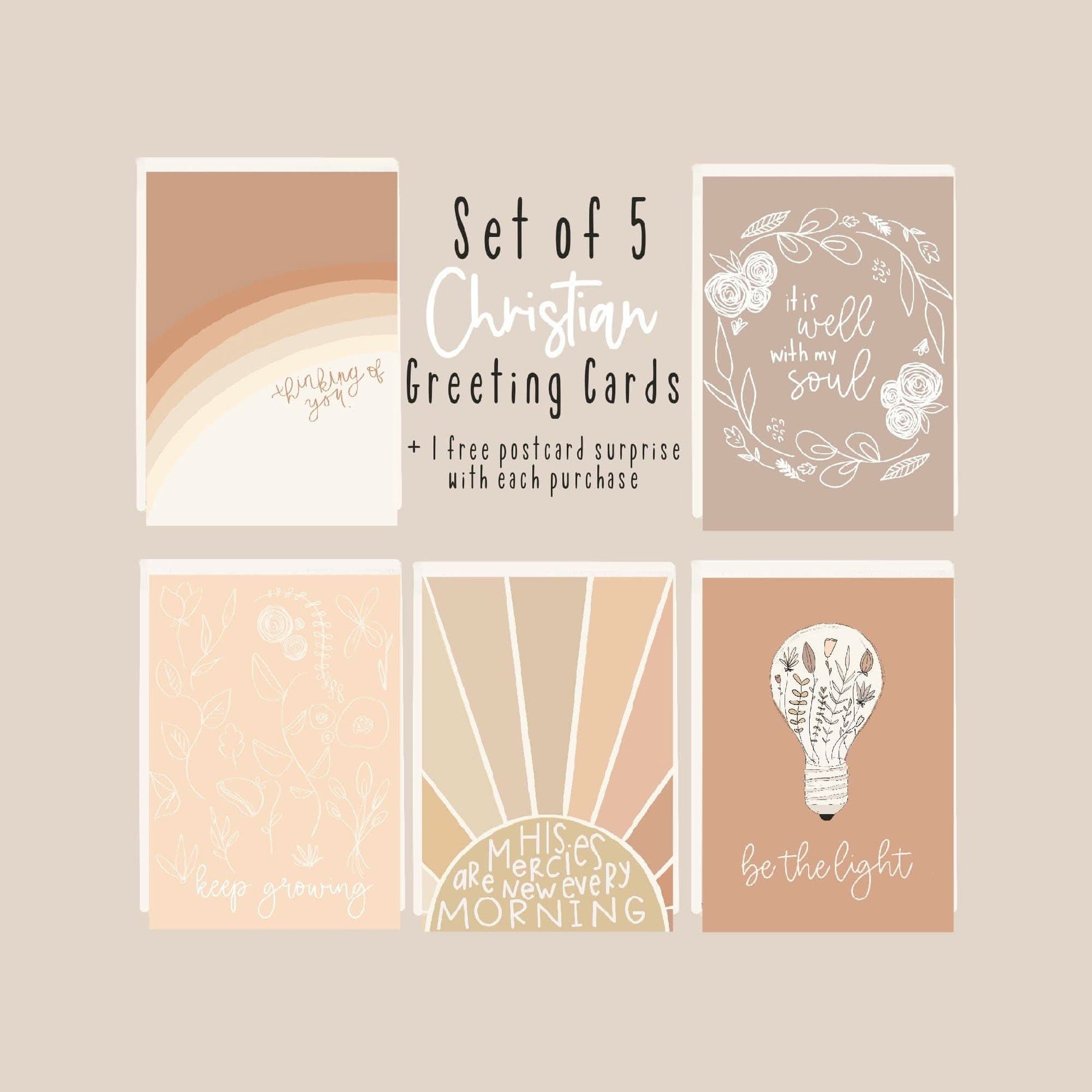 Christian Greeting Card Set - Purpose + Passion Boutique