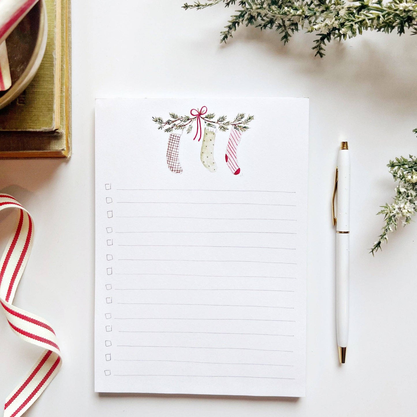 Christmas Checklist Notepad - Purpose + Passion Boutique