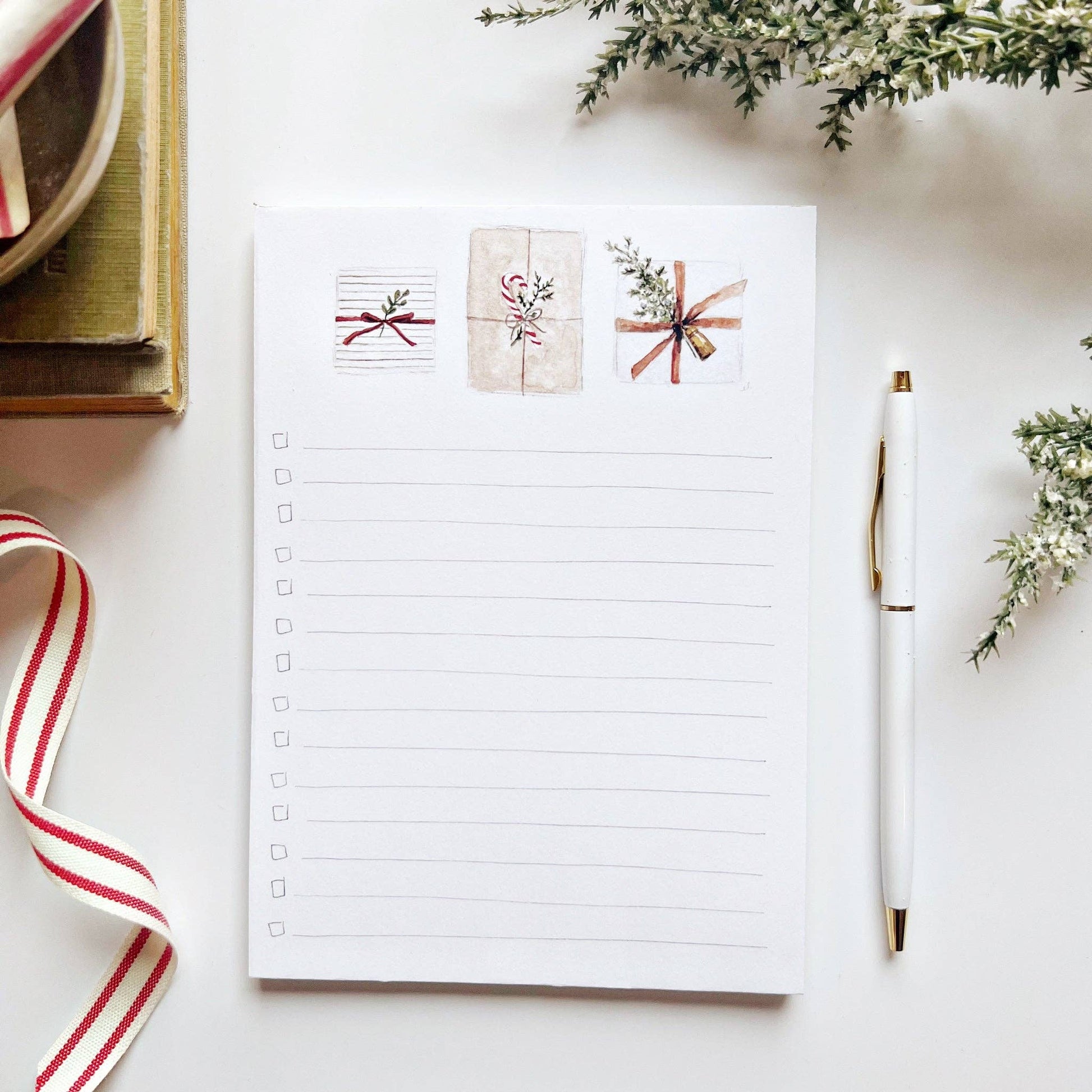 Christmas Checklist Notepad - Purpose + Passion Boutique