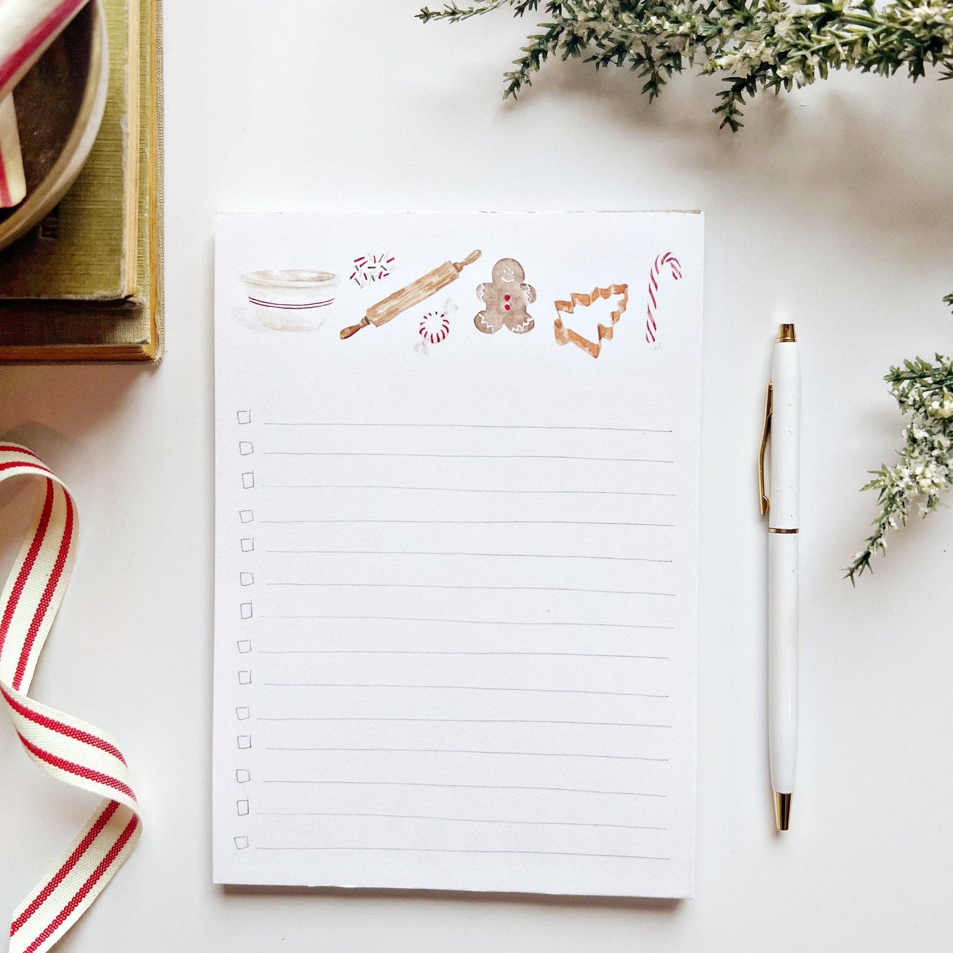 Christmas Checklist Notepad - Purpose + Passion Boutique