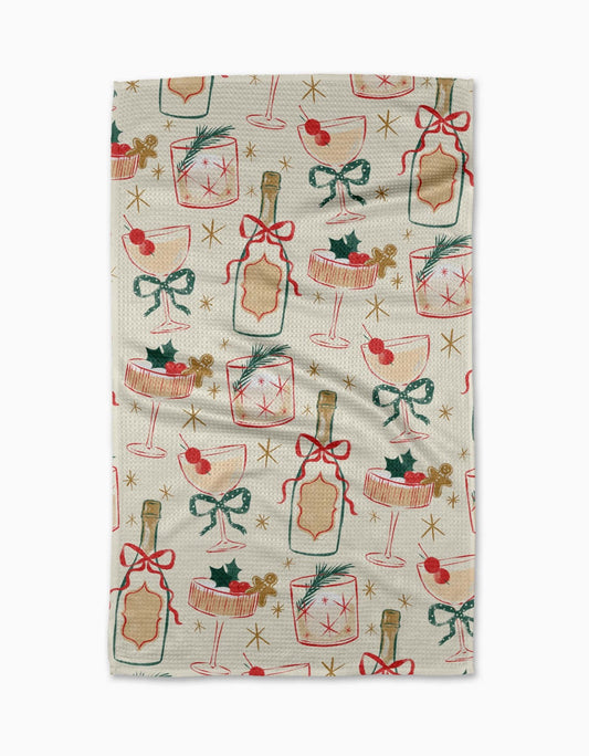 Christmas Cocktails Tea Towel - Purpose + Passion Boutique