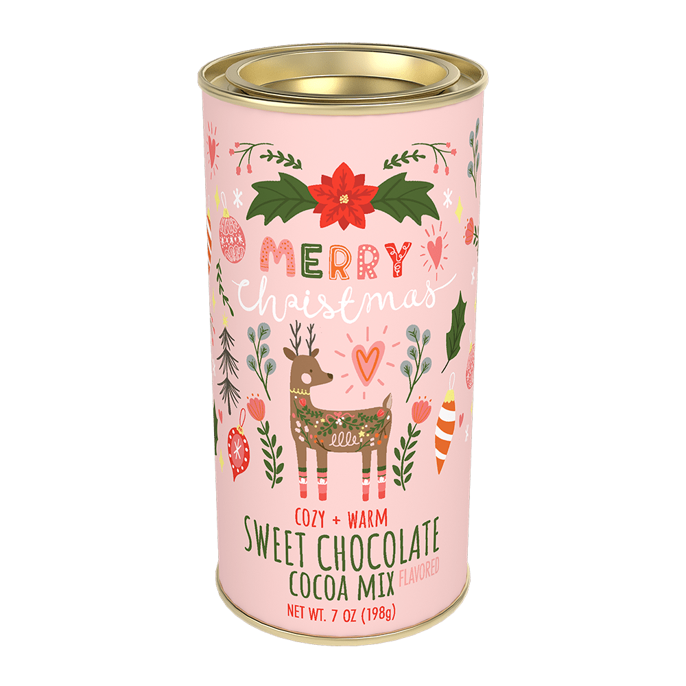 Christmas Deer Sweet Chocolate Cocoa (7oz) - Purpose + Passion Boutique