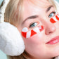 Christmas Holiday Candy Cane Cutie Depuffing Undereye Masks - Purpose + Passion Boutique