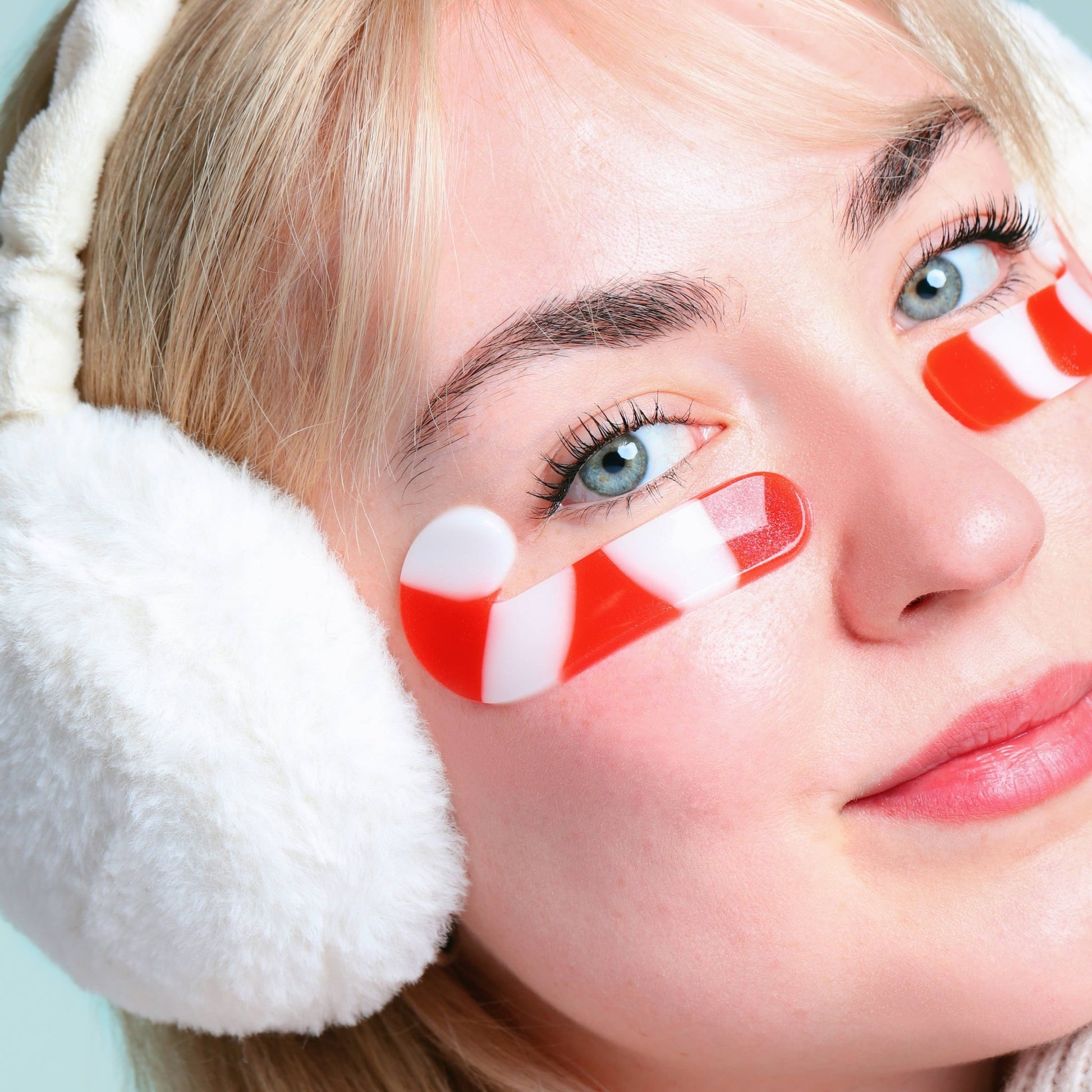 Christmas Holiday Candy Cane Cutie Depuffing Undereye Masks - Purpose + Passion Boutique