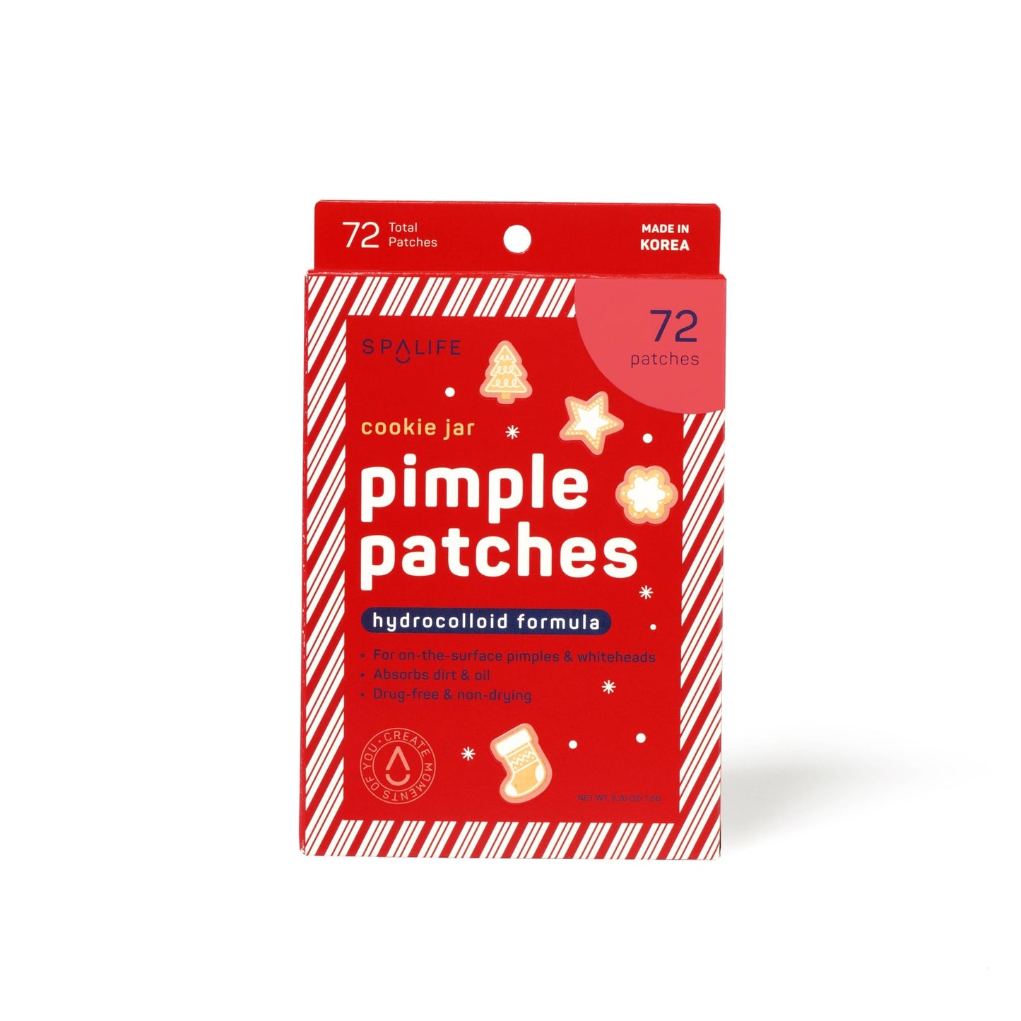 Christmas Holiday Cookie Jar Hydrocolloid Pimple Patches - Purpose + Passion Boutique