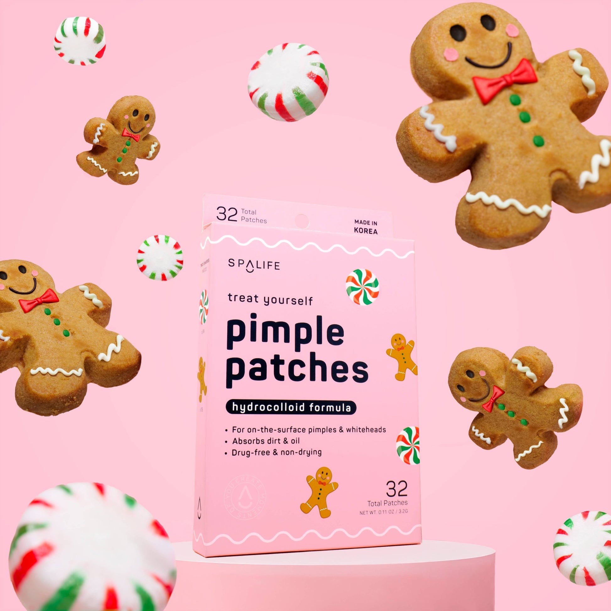 Christmas Holiday Gingerbread & Candies Pimple Patches - Purpose + Passion Boutique