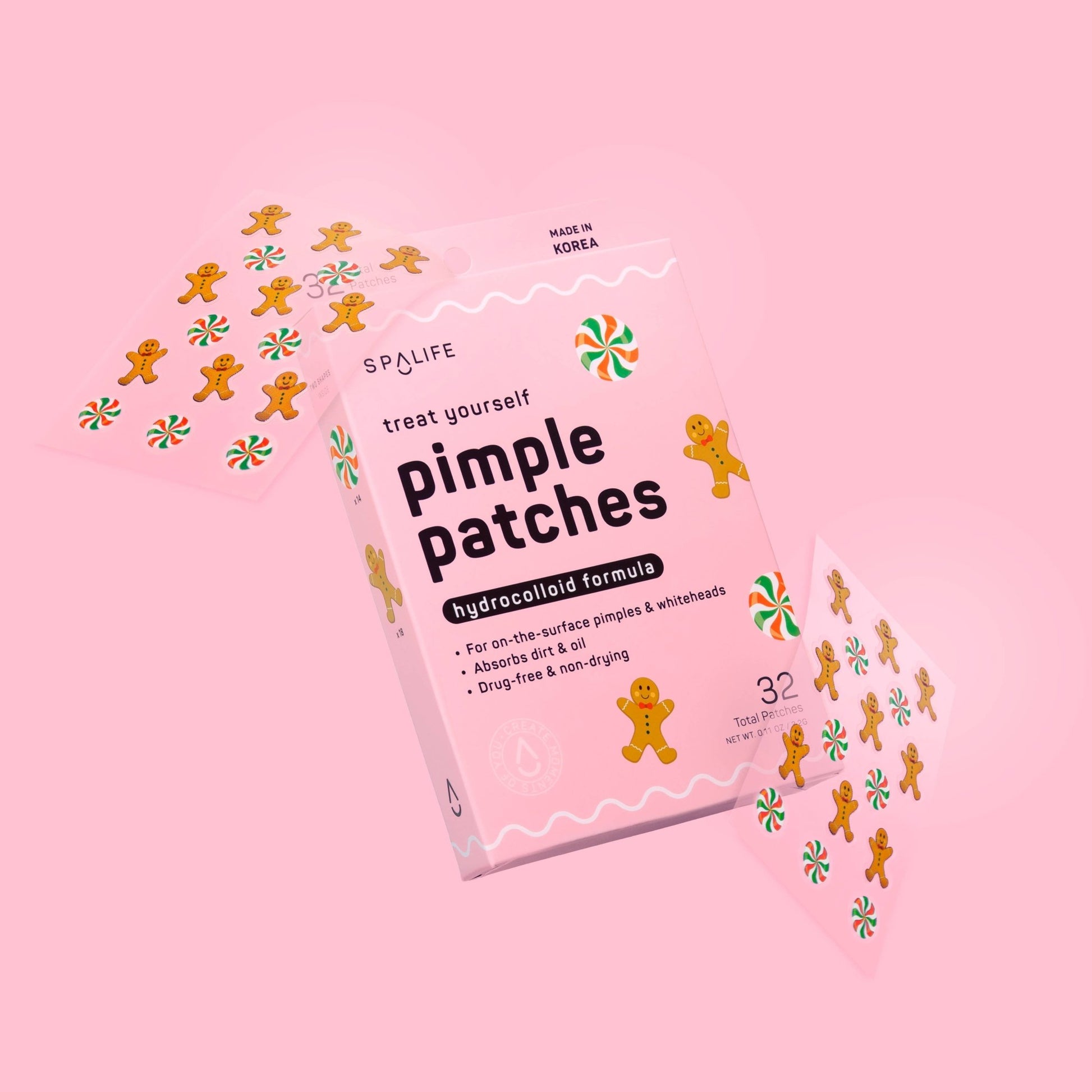 Christmas Holiday Gingerbread & Candies Pimple Patches - Purpose + Passion Boutique