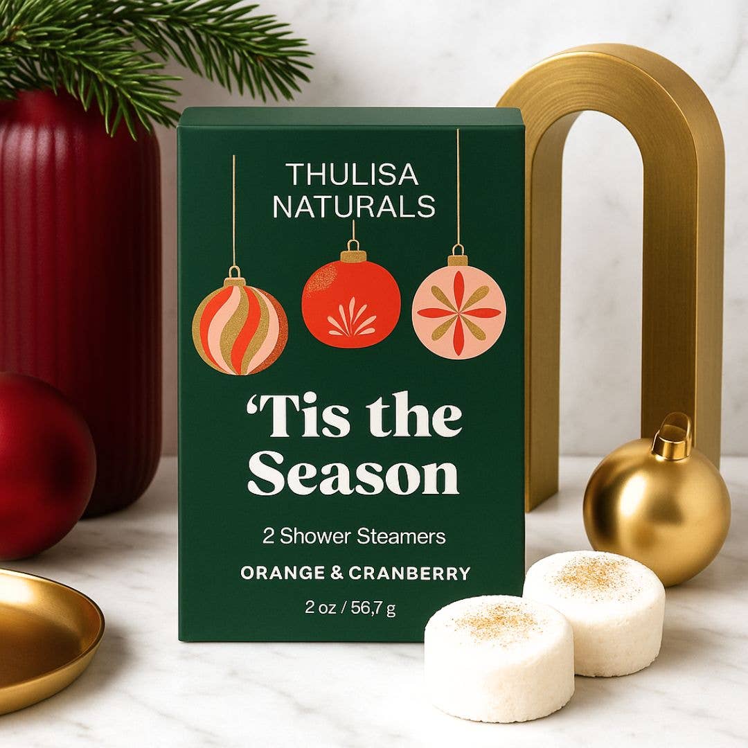 Christmas Orange & Cranberry Shower Steamers | - Purpose + Passion Boutique