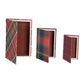 Christmas Plaid Nesting Book Boxes (Set of 3) - Purpose + Passion Boutique