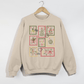 Christmas Postage Stamps Crewneck Sweatshirt - Purpose + Passion Boutique