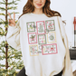 Christmas Postage Stamps Crewneck Sweatshirt - Purpose + Passion Boutique