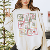Christmas Postage Stamps Crewneck Sweatshirt - Purpose + Passion Boutique