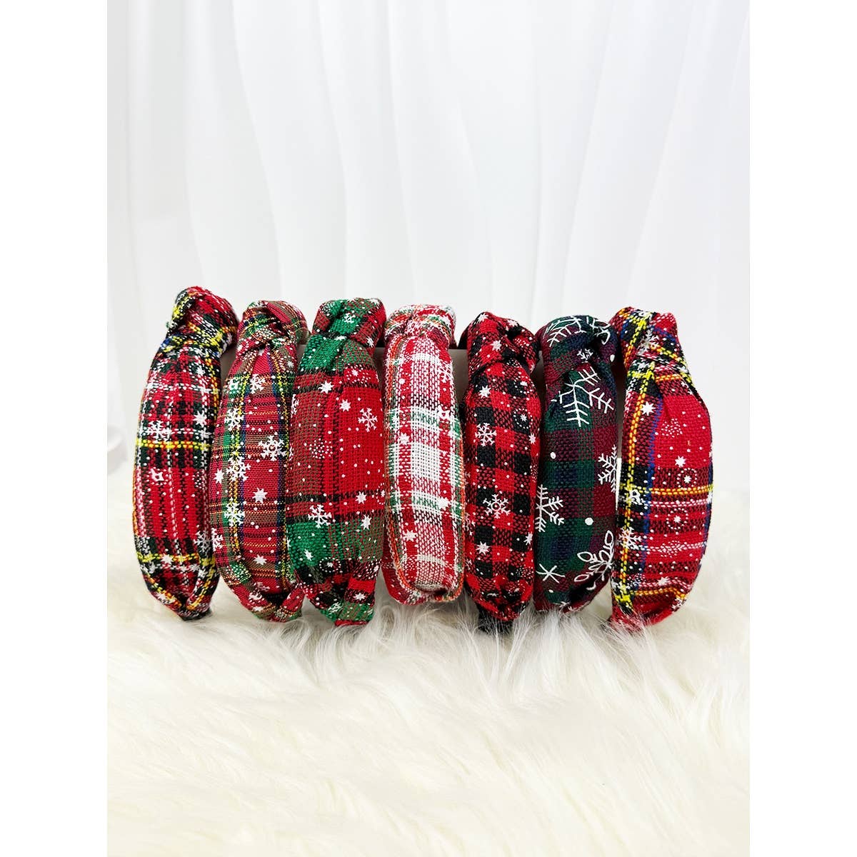 Christmas Theme Knotted Headband - Purpose + Passion Boutique